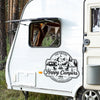 Custom Family Name Happy Campers RV Decal Sticker Camping Family Gift LM32 669487