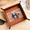 Personalized Vintage Photo Best Dad Mom Ever Valet Tray - Father’s Day Gift LM32 669057