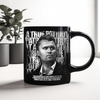 Charlie Kirk Memorial – A True Patriot Tribute Remembrance Black Mug LM32 65541