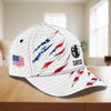 Personalized Golf Ball Pattern America Flag Classic Cap Gift For Golfer, Golf Lovers HA75 921152