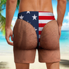 Custom Funny Body Hawaiian Beach Short, Personalized Summer Vacation And Travel Gifts For Men HO82 903082