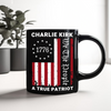 We The People - Pray For Charlie Kirk Memorial Black Mug LM32 65469
