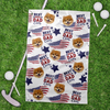 Custom Photo Best Dog Dad, Mom Ever USA Flag Dog, Cat Golf Towel LM32 893641