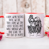 Custom Name Skeleton Bestie Mug – Personalized Halloween Gift for Best Friends HO82 903186