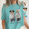 Custom Photo And Name Dog Cat Comfort Shirt HA75 897628