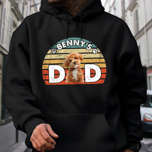 Custom Photo Dog Dad Mom Retro Dark Shirt For Dog Lovers CH07 895868