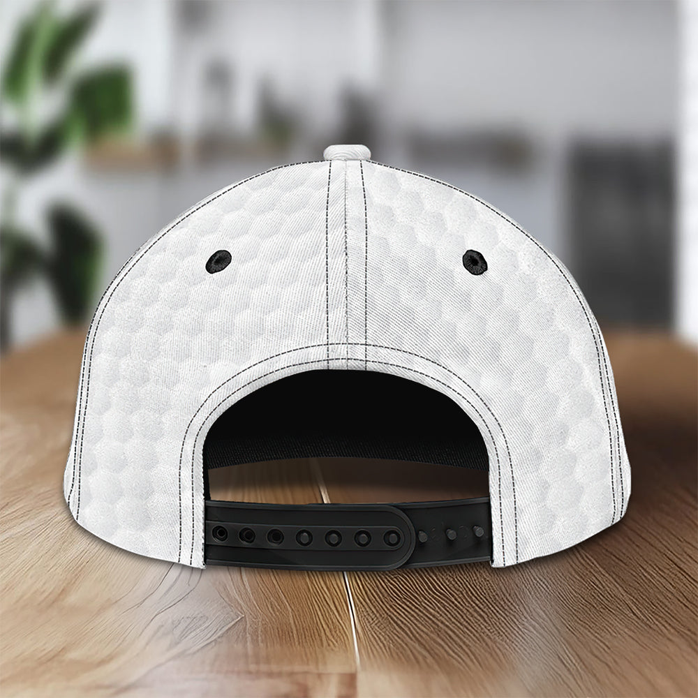 Personalized Golf Ball Pattern America Flag Classic Cap Gift For Golfer, Golf Lovers HA75 921152