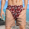 Custom Funny Camo Background Beach Short, Personalized Summer Vacation And Travel Gifts For Men HO82 903088