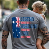 Legend, Husband, Dad And Grandpa - AUS Flag Version - Personalized Back Shirt TH10 894175