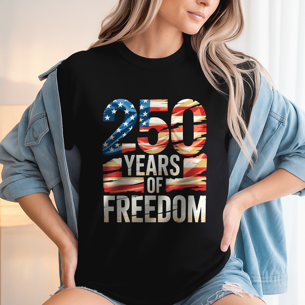 250 Years Of Freedom Front Shirt TH10 896011