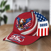 Custom Name American Pride Patriotic 250th Anniversary Eagle Classic Cap HA75 921144