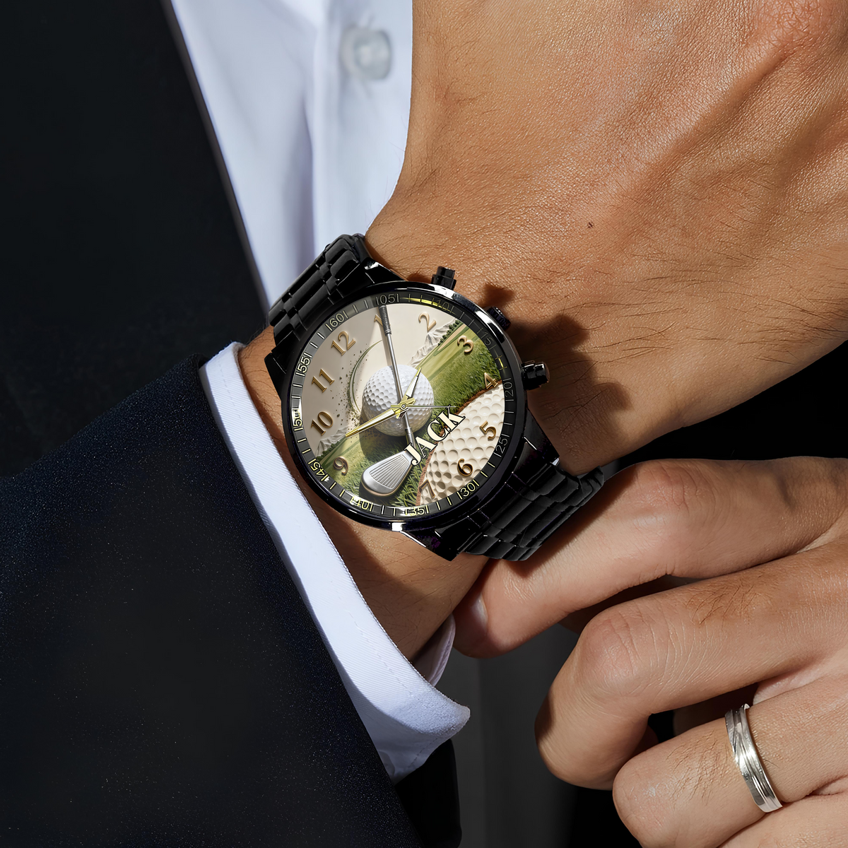 Custom Name Golf Player Wrist Watch Gift For Golf Enthusiasts CH07 899616