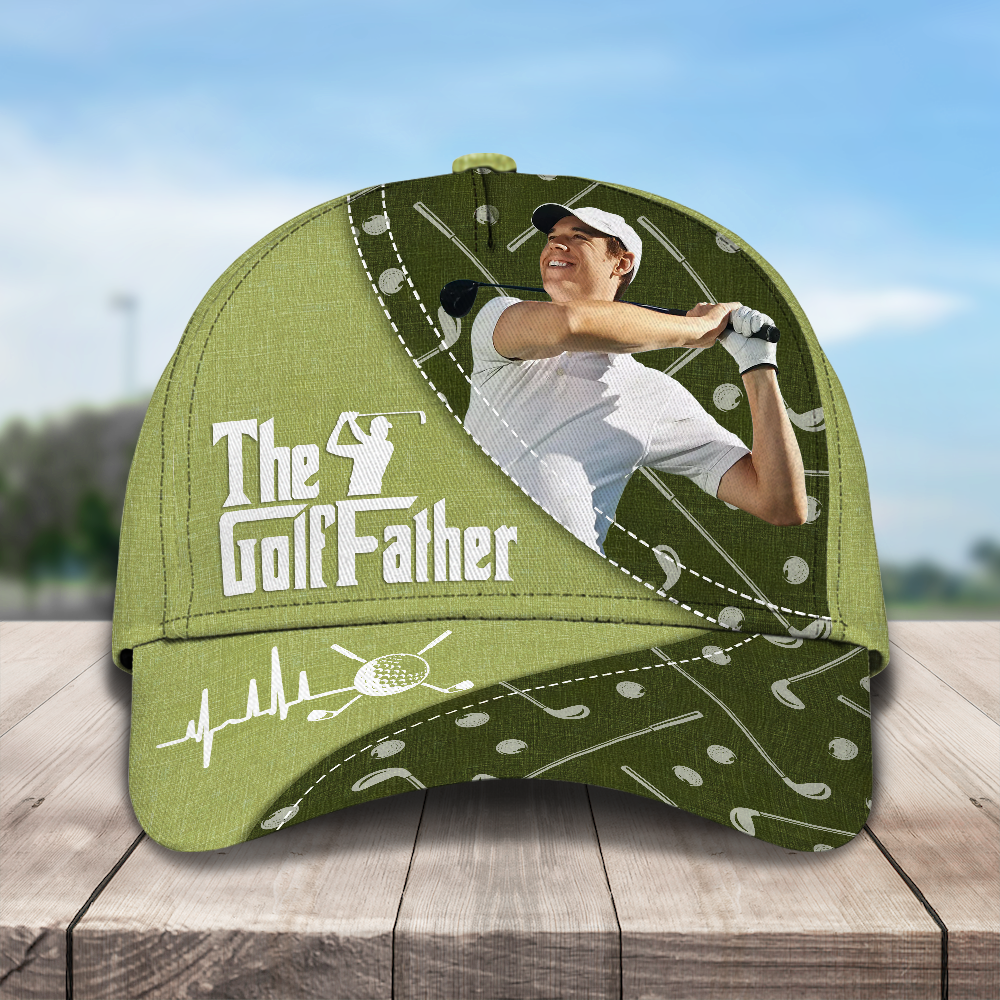 Custom Photo The Golffather Classic Cap For Father's Day CH07 895728