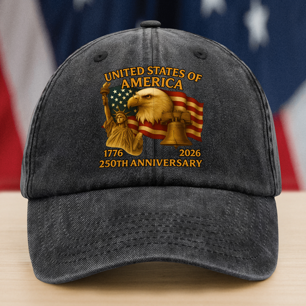 United States Of America 250th Anniversary Baseball Cap HA75 898044