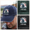 America 250th Anniversary 250 Years NYC USA Washed Denim Baseball Cap CH07 896738