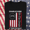 We The People - Pray For Charlie Kirk Memorial Dark Shirt LM32 65467