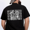 Custom Vintage Photo Best Dog Dad Ever, Best Cat Dad Ever Back Dark Shirt CH07 911538