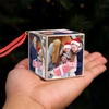 Custom Family Photo Merry Christmas Cube Ornament TH10 894521