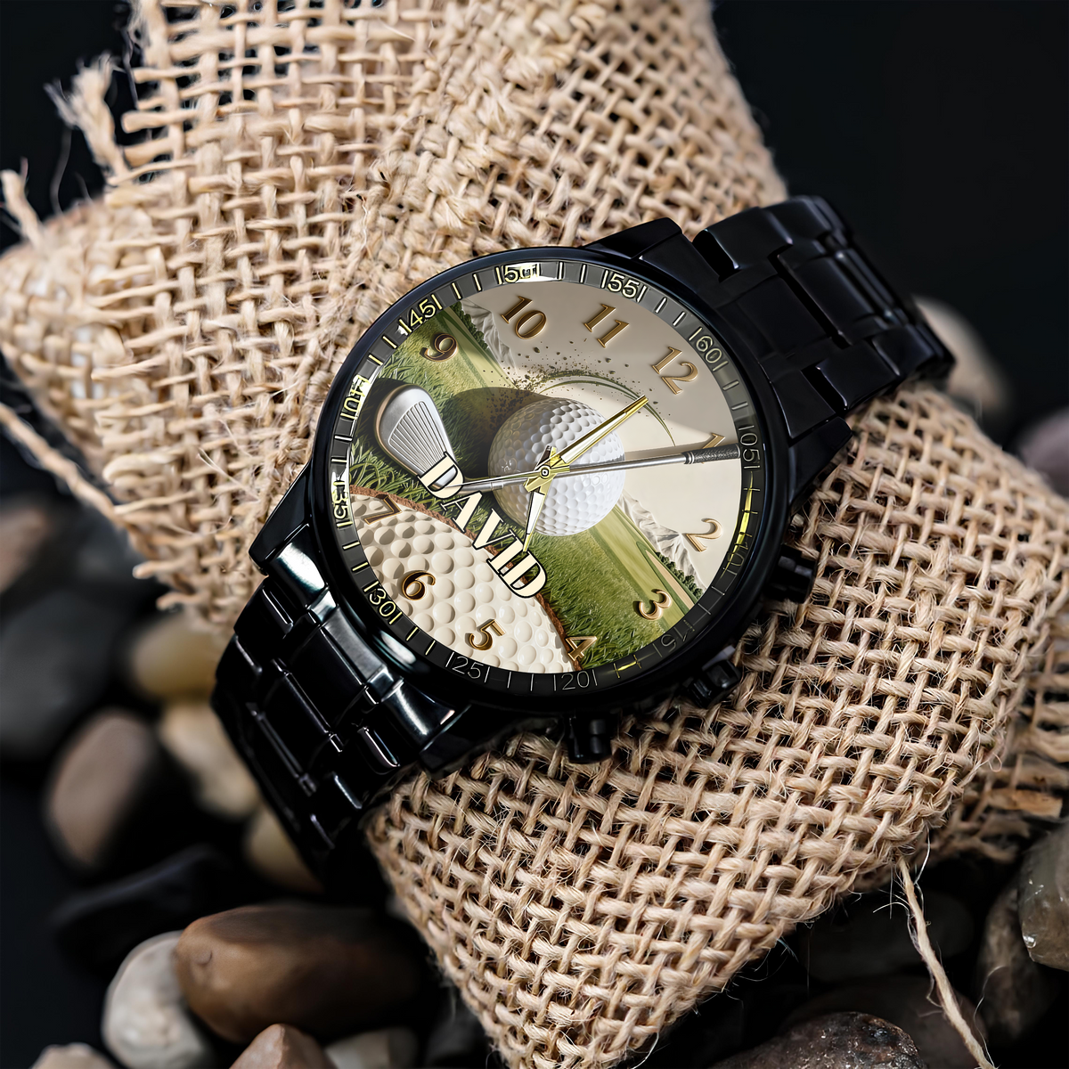 Custom Name Golf Player Wrist Watch Gift For Golf Enthusiasts CH07 899616