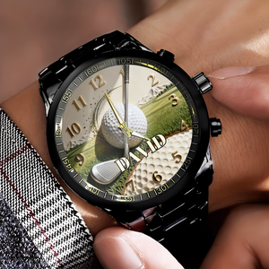 Custom Name Golf Player Wrist Watch Gift For Golf Enthusiasts CH07 899616