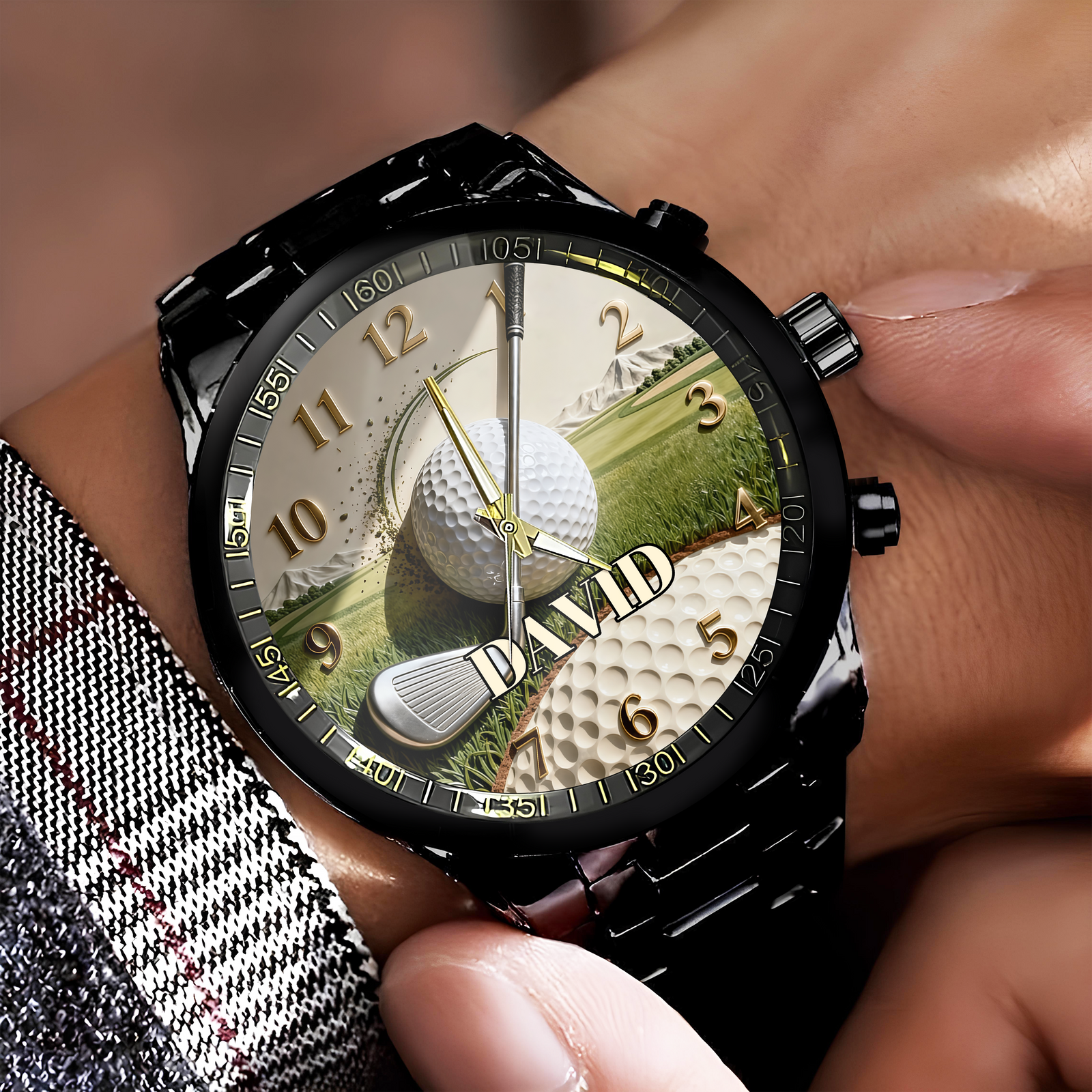 Custom Name Golf Player Wrist Watch Gift For Golf Enthusiasts CH07 899616