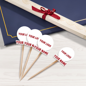 Custom University Logo Class of 2025 Graduation Decoration Cupcake Toppers HA75 892266