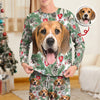 Custom Dog Face Photo With Christmas Accesories Sleepwear CH07 899248