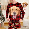Custom Dog Face Photo With Christmas Accesories Sleepwear CH07 899248