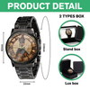Custom Photo 3D Inflated Dog Men's Watch Gift For Dog Lovers HO82 894130