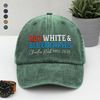 Red, White & Blueberries Charlie Kirk Embroidered Baseball Cap LM32 65747