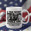 A True Patriot Charlie Kirk - Prayers Up for Charlie White Mug HA75 64494