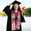 Country Flag Class of 2026 - We Are So Proud of You Stoles Sash, Graduation Gift, Senior Gift CH07 910056