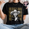 Personalized Vintage Photo Mom, Grandma, Dad, Grandpa Family Dark Shirt HA75 921508