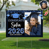 Personalized Congrats Class Of 2026 Yard Sign Party Decor for Graduate CH07 910708