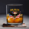 Custom Name God Bless US 250th Anniversary 1776-2026 Eagle Whiskey Glass HO82 902258