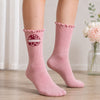 Personalized Name Cheerleader Embroidered Ruffle Socks Gift for Her, Birthday Christmas Gift CH07 180470