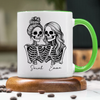Custom Name Skeleton Bestie Mug – Personalized Halloween Gift for Best Friends HO82 903186