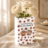 You Left Paw Prints On My Heart For Dog Lover 3D Inflated Effect Book Vase TH10 170977