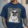 Personalized Vintage Dog Cat Photo Merry Christmas Comfort Shirt Gift For Dog Lovers HA75 922110