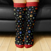Custom Photo This Human Belongs To Dog Cat Crew Socks HA75 897616