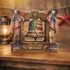 Custom Name 250 Years Anniversary Liberty Bell Decor Acrylic Block Plaque HO82 901908