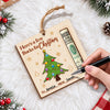 Personalized Here’s a Few Bucks for Christmas Tree DIY Wood Money Holder Ornament HO82 904222