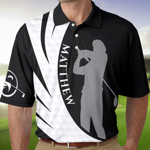 Personalized I Made A Bogey On Every Hole Funny Golf Polo Shirt, Simple Golf Shirt Design With Sayings HO82 900822