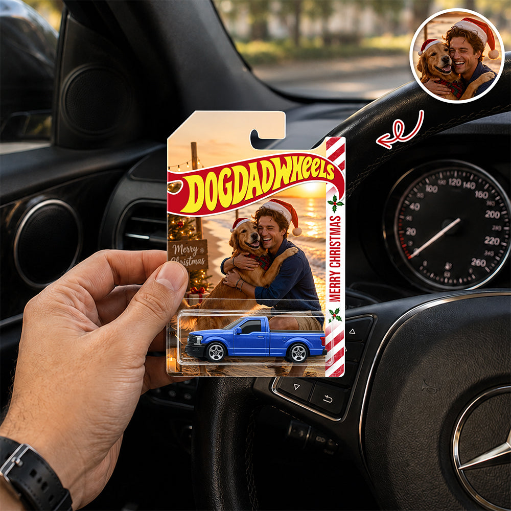 Custom Photo Best Dog Cat Dad/Mom Ever Wheels Gift For Dad, Mom, Pet Lovers HO82 903176