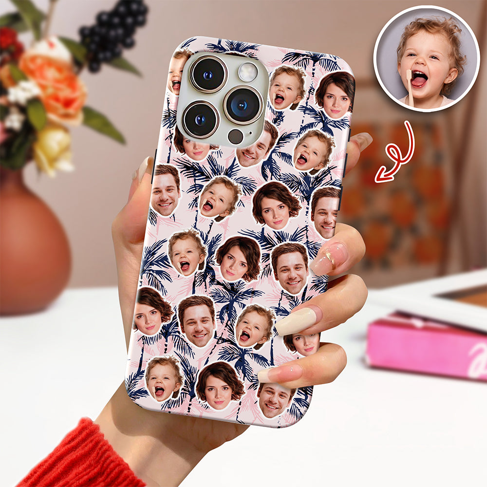 Custom Human Face Photo On Family Phone Case HA75 920248