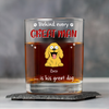 Behind Every Great Man Are A Lot Of Dogs Whiskey Glass for Dog Dad HO82 894136