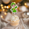 Custom Funny Face Class of 2026 Graduation Cupcake Toppers, Personalized Grad Party Decor CH07 896786