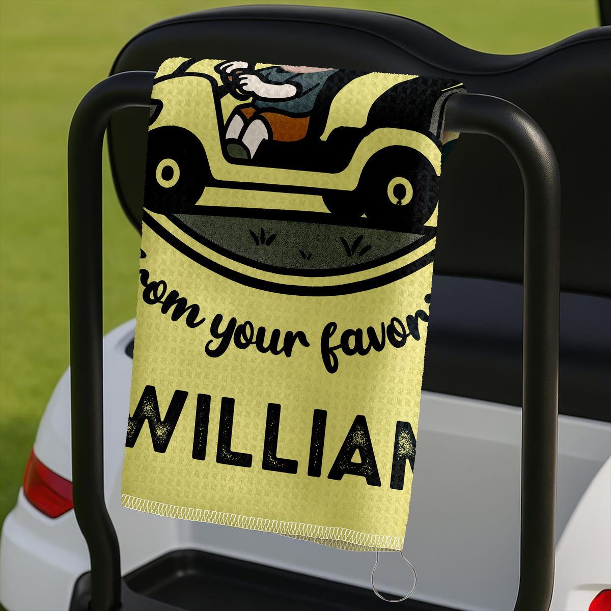 Custom Cute Photo For Dad From Your Favorite Persons Golf Towel LM32 893607
