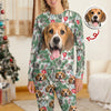 Custom Dog Face Photo With Christmas Accesories Sleepwear CH07 899248