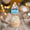 Custom Photo And Name Family Cupcake Toppers HO82 893678
